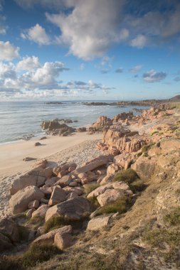 Forcados Point Plajı; Costa de la Muerte; Galiçya; İspanya