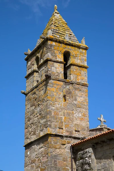 Santa Maria Areas Church Finisterre Costa Muerte Galícia Spanyolország — Stock Fotó