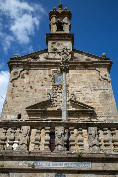 Buen Suceso Chapel Finisterre Costa Muerte Galicien Spanien — Stockfoto