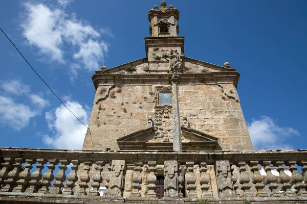 Buen Suceso Chapel Finisterre Costa Muerte Galiza Espanha — Fotografia de Stock
