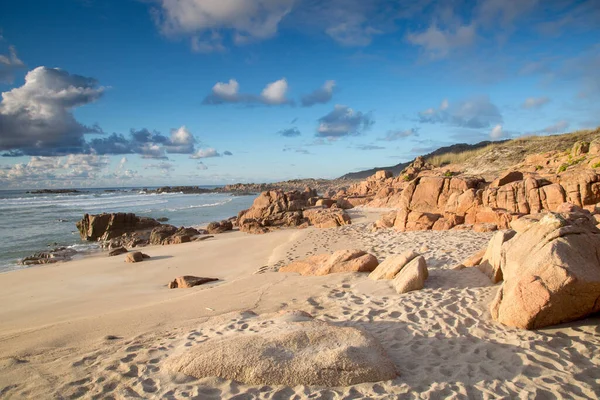 Forcados Point Beach Costa Muerte Galicia 스페인 — 스톡 사진