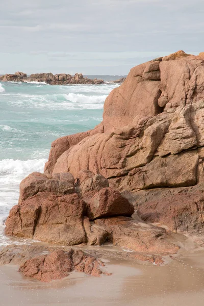 Forcados Point Beach Costa Muerte Galice Espagne — Photo