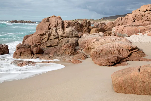 Forcados Point Beach Costa Muerte Galicia Španělsko — Stock fotografie