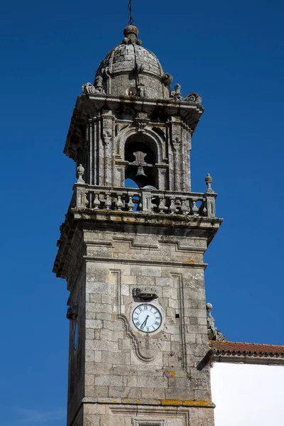 Szent Domingo Templom Torony Betanzos Spanyolország — Stock Fotó