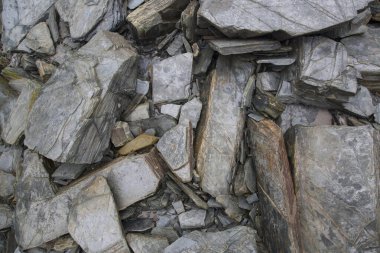 Katedral Sahili 'ndeki Kayalar; Galiçya; İspanya