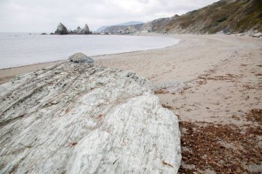 Carro Sahili 'ndeki Taş; Galiçya; İspanya