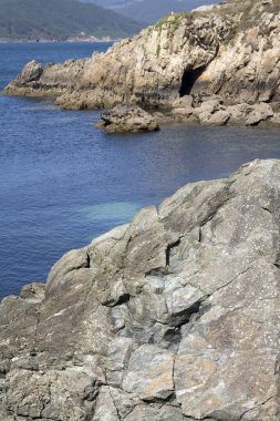 Santa Cristina Plajı, Espasante, Galiçya, İspanya