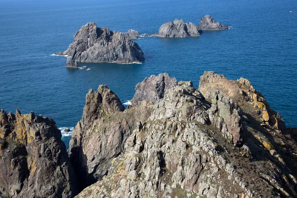 Pedras Cabo Ortegal Vixia Herbeira Cliffs Ortigueira Galiza Espanha — Fotografia de Stock