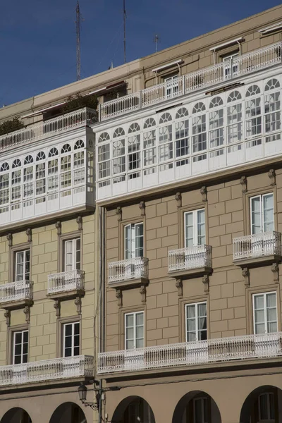 Praça Maria Pita Coruna Galiza Espanha — Fotografia de Stock