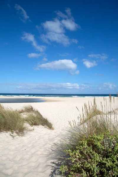 Strand Vid Laxe Fisterra Costa Muerte Galicien Spanien — Stockfoto