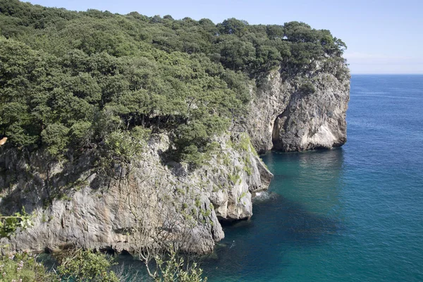 Ensenado Moral Cliffs Austurien Spanien — Stockfoto