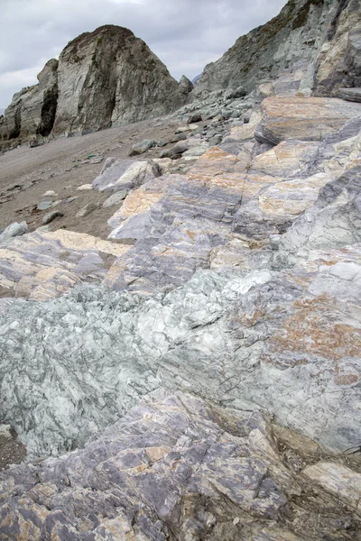 Rocks Carro Beach Galicia Spain — Stock Photo, Image