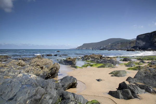 Пляж Пикон Лойба Галисия Испания — стоковое фото