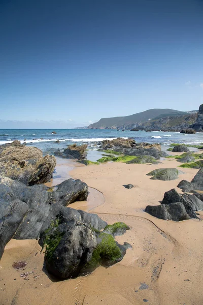 Picon Beach Loiba Galice Espagne — Photo