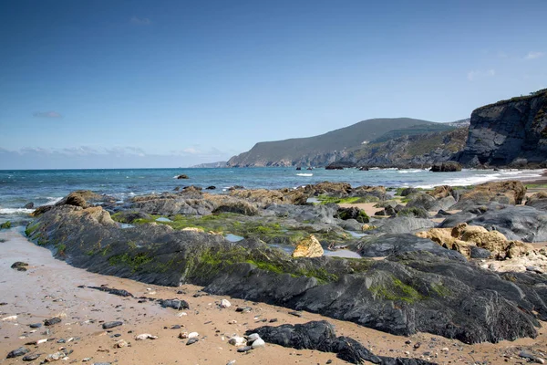 Picon Plajı Loiba Galiçya Spanya — Stok fotoğraf