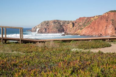 Walkway, Amado Sahili; Algarve; Portekiz; Avrupa