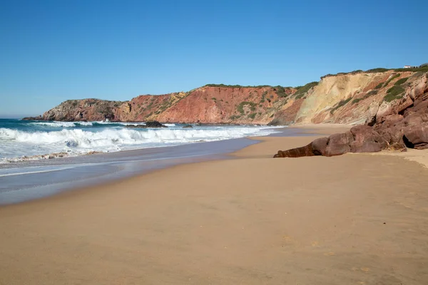 Stranden Amado Algarve Portugal Europa — Stockfoto