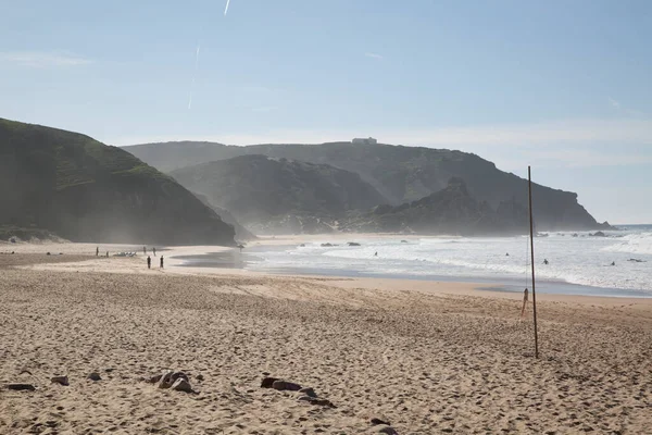 Amado Plajı Algarve Portekiz Avrupa — Stok fotoğraf