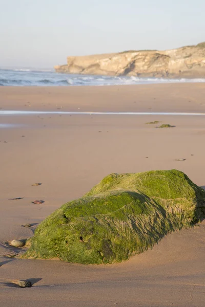 Cliff Beach Vid Monte Clerigo Alentejano Portugal Europa — Stockfoto