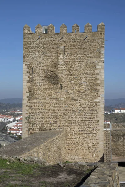 Hradní Věž Mertola Portugalsko — Stock fotografie