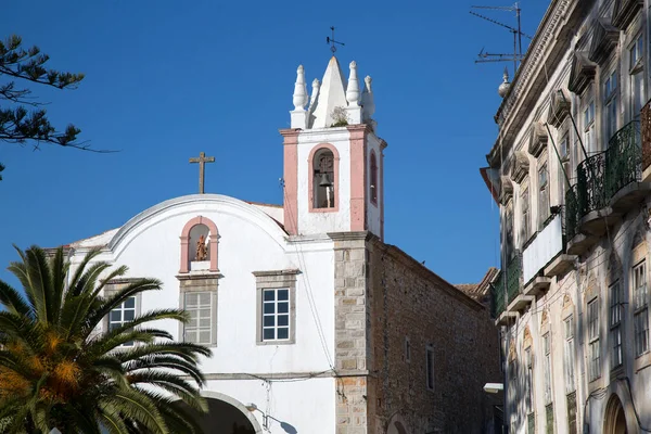 Mary Ajuda Και Paul Church Ταβίρα Algarve Πορτογαλία — Φωτογραφία Αρχείου