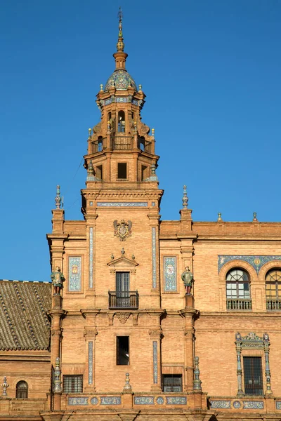 Plaza Espana Sevilla Spanje — Stockfoto