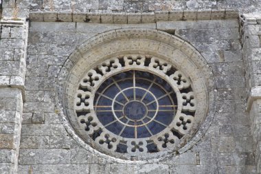 Gül Pencere; Santa Maria Kilisesi; Baiona; Galiçya; İspanya