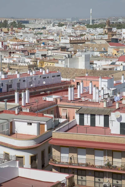 Vista Roof Tops Sevilha Espanha — Fotografia de Stock