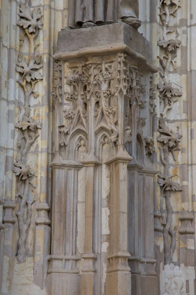 Kathedraal Gevel Sevilla Spanje — Stockfoto