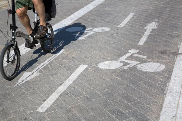 Ścieżka Rowerowa Sewilla Hiszpania — Zdjęcie stockowe