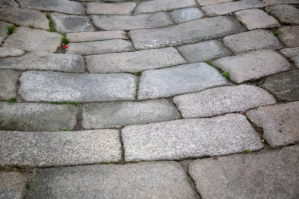 Fechar Pavimentação Rua — Fotografia de Stock