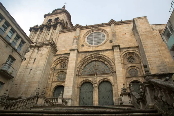 Façade Cathédrale Orense Galice Espagne — Photo