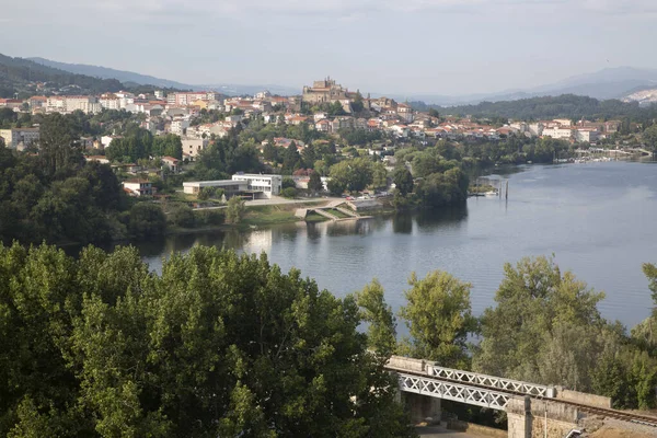 Puente Internacional Ciudad Tuy Galicia España —  Fotos de Stock