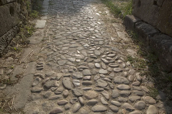 Stone Footpath Valenca Portugal — Stock Photo, Image