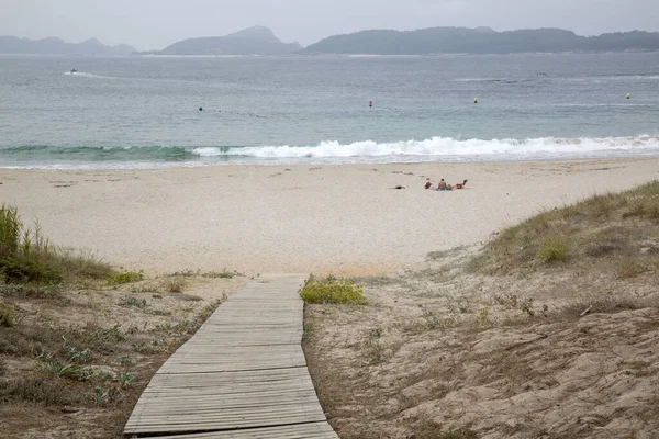 Melide Beach Pontevedra Galice Espagne — Photo