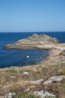 Castro de Barona Plajı; Galiçya; İspanya