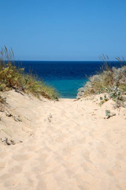 Queiruga Plajı; Galiçya; İspanya