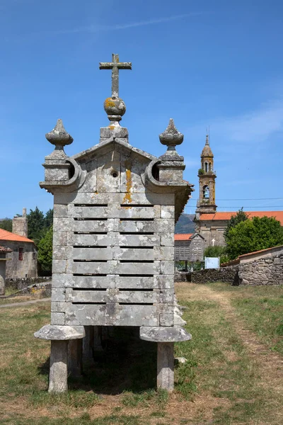 Pombal Kościele Santa Comba Carmota Coruna Galicja Hiszpania — Zdjęcie stockowe
