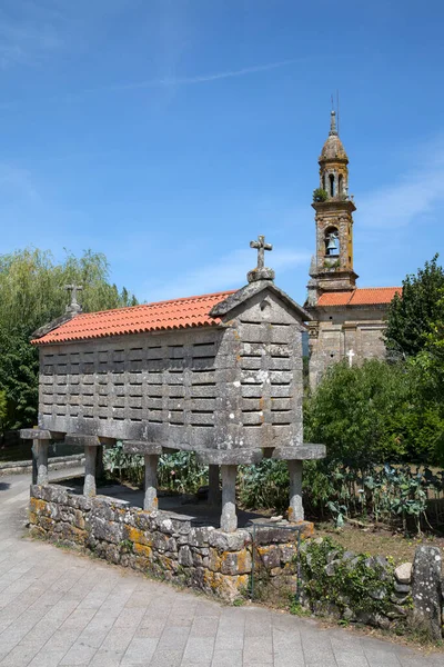 Pombal Iglesia Santa Comba Carmota Coruña Galicia España — Foto de Stock