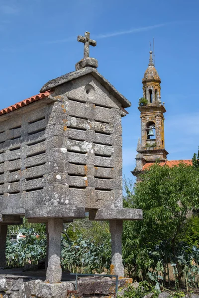 Pombal Iglesia Santa Comba Carmota Coruña Galicia España — Foto de Stock