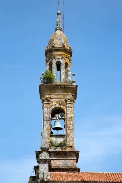 Torre Della Chiesa Santa Comba Carmota Coruna Galizia Spagna — Foto Stock