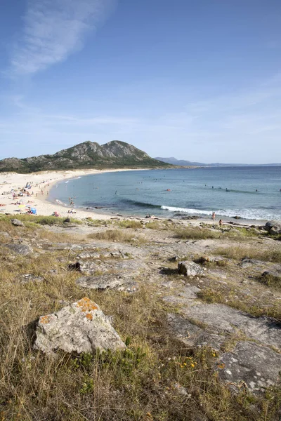 Stranden Maior Muros Coruna Galicien Spanien — Stockfoto