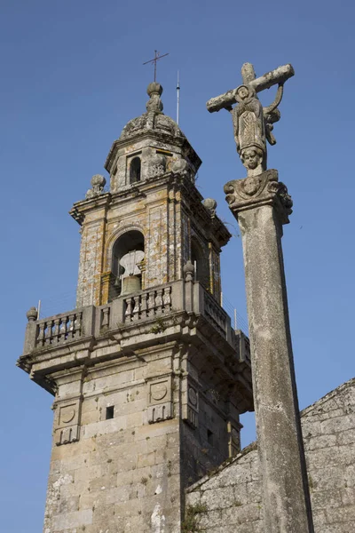 Peters Church Muros Coruna Galiza Espanha — Fotografia de Stock