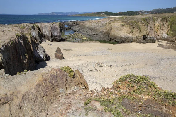 Furnas Beach Xuno Galicia España — Foto de Stock
