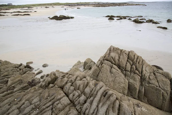 Praia Derrygimia Connemara Galway Irlanda — Fotografia de Stock