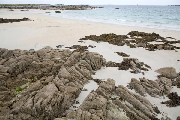 Praia Derrygimia Connemara Galway Irlanda — Fotografia de Stock