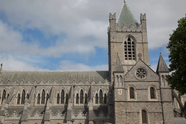 Церковь Христа Дублин Ирландия — стоковое фото
