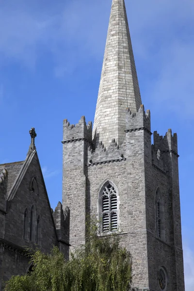 Fassade Der Patricks Cathedral Dublin Irland — Stockfoto