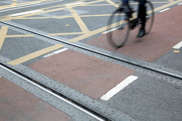 Cycle Lane Dublin Ierland — Stockfoto