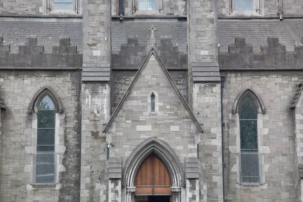 Patricks Cathedral Facade Dublin Írország — Stock Fotó